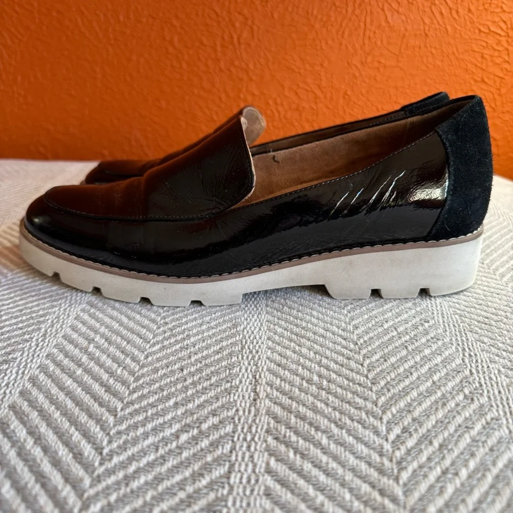Vionic Women's Kensley Loafer Leather,‎ Black, Size 10